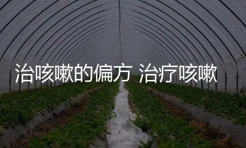 治咳嗽的偏方 治疗咳嗽的十个民间偏方