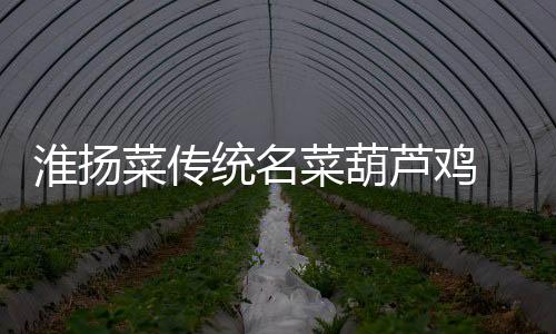 淮扬菜传统名菜葫芦鸡 风行全国南北皆有